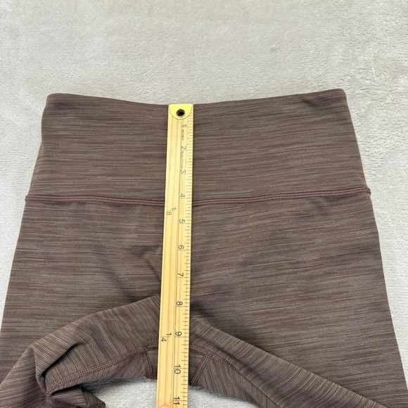 Athleta Pants Women's Small Petite Elation Space Dye 7/8 Tight Leggings Brown - Picture 15 of 16